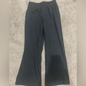 Black Target Wide Leg Sweats